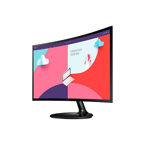 SAMSUNG 27 LS27C366EAUXUF LED 5 MS HDMI VGA FULL HD SİYAH CURVED MONİTÖR