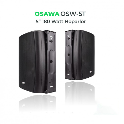 OSAWA OSW-5T 5 180W 2 YOLLU SİYAH SÜTUN HOPARLÖR