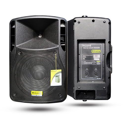 KONİG K-1415 15 800W 2 YOLLU SİYAH PASİF KABİN HOPARLÖR