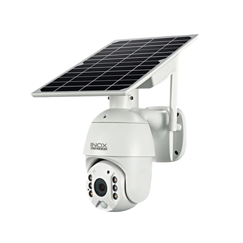 INOX 216IPC 3 MP SOLAR 6*2600 mAH 30 MT 128GB4G SİM DESTEKLİ GSM KAMERA
