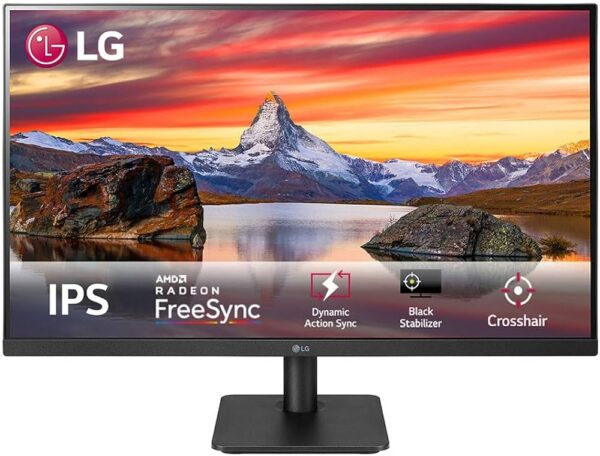 LG 27 27MP400P-B IPS 5 MS 75 HZ HDMI VGA FULL HD SİYAH VESA MONİTÖR