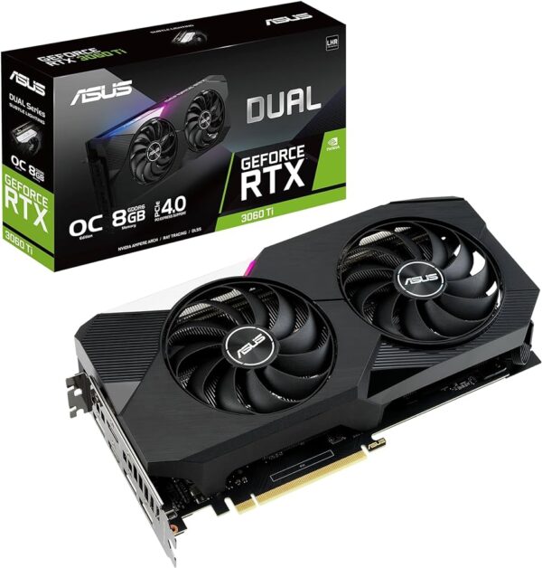 ASUS 12 GB RTX3060 DUAL-RTX3060-012G-V2 GDDR6 192 BIT HDMI DP EKRAN KARTI
