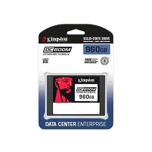 KINGSTON DC600M 2.5 960 GB SATA3 560/530 ENTERPRISE SERVER SSD SEDC600M/960G