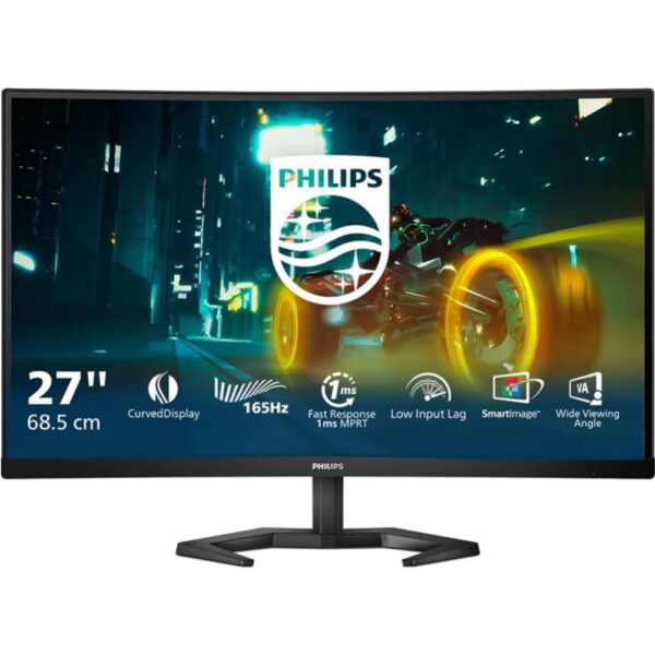PHILIPS 27 27M1N3200ZS/00 LED IPS 1 MS 165 HZ HDMI DP FULL HD SİYAH VESA MONİTÖR