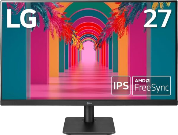 LG 27 27MP450P-B IPS 5 MS 75 HZ HDMI VGA DP FULL HD SİYAH VESA MONİTÖR