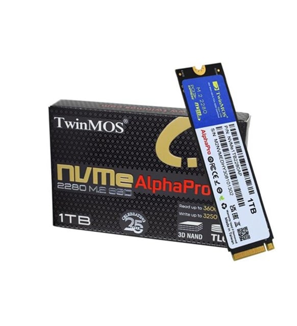 TWINMOS ALPHA PRO NVMe M2 1 TB 3600/3250 SSD HDD NVME1TB2280AP