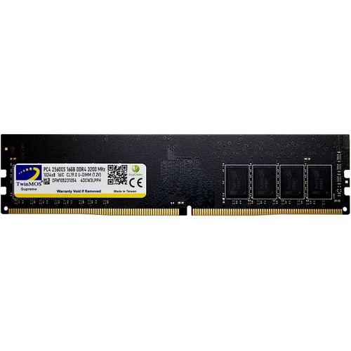 TWINMOS 16 GB 3200 MHZ DDR4 PC RAM MDD416GB3200D