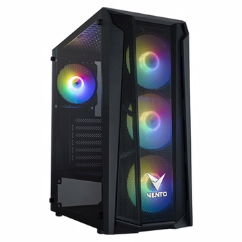 17571 VENTO VG15FE 650W 80+ ATX GAMING KASA SİYAH RGB