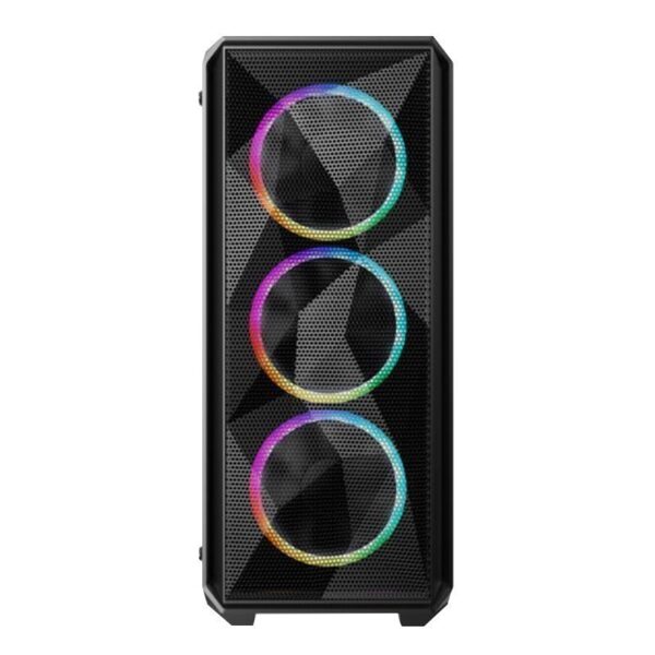 VENTO VG10F 650W 80+ ATX GAMING KASA SİYAH RGB