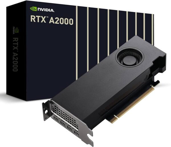 PNY 12 GB QUADRO RTX A2000 GDDR6 192 BIT VCNRTXA2000-12GB-S 4 X MINI DP EKRAN KARTI