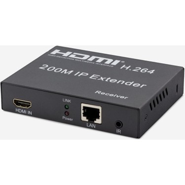 S-LINK SL-HDEX210M CAT6 HDMI UZATMA 200 MT H264 HDMI IP EXTENDER