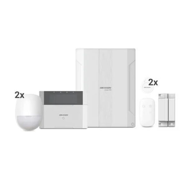 HIKVISION DS-PHA64-KIT-WE 64 ZONE HYBRID GPRS/ETHERNET ALARM SETİ (868MHZ)