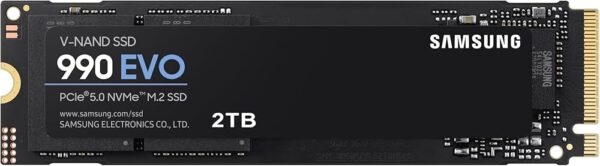 SAMSUNG 990 EVO MZ-V9E2T0BW NVMe M2 2 TB 5000/4200 SSD HDD