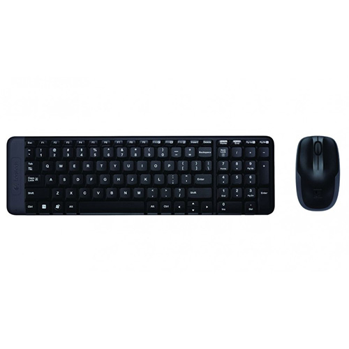 LOGITECH MK220 Q KABLOSUZ SIYAH M.M. KLAVYE MOUSE SET