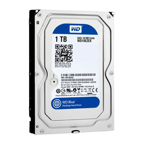 W.D 3.5 1 TB 64 MB 7200 RPM SATA PC HDD WD10EZEX