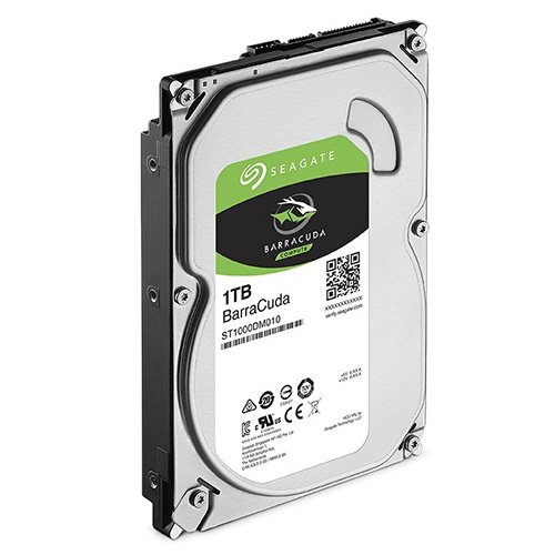 SEAGATE 3.5 1 TB 64 MB 7200 RPM BARRACUDA SATA 3 PC HDD ST1000DM010