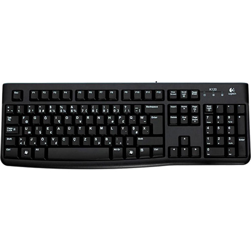 LOGITECH K120 920-004163 F USB KABLOLU SİYAH KLAVYE