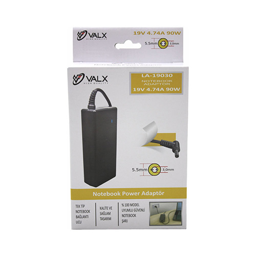 VALX LA-19030 19V 4.74A 90W NOTEBOOK ADAPTÖRÜ SAMSUNG