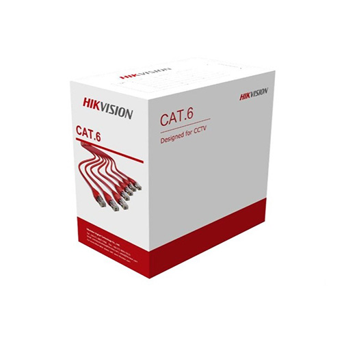 HIKVISION DS-1LN6U-G 23 AWG U/UTP CAT6-4P-PVC-CM 305 MT GRİ KABLO