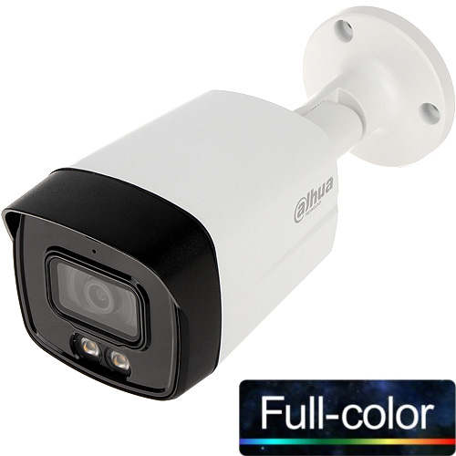 DAHUA HAC-HFW1209TLM-A-LED-0360B 2.0 MP 3.6 MM DAHİLİ MİKROFONLU HD-CVI FULL COLOR BULLET KAMERA
