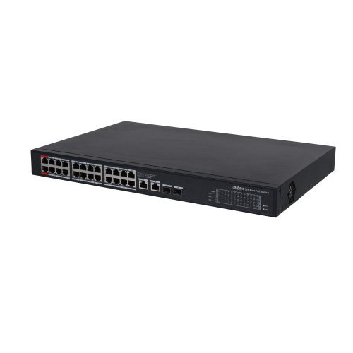 PFS3228-24GT-360 DAHUA PFS3228-24GT-360 24 PORT POE 2 PORT SFP 2 PORT GBIT UPLİNK GIGABIT SWITCH 360W